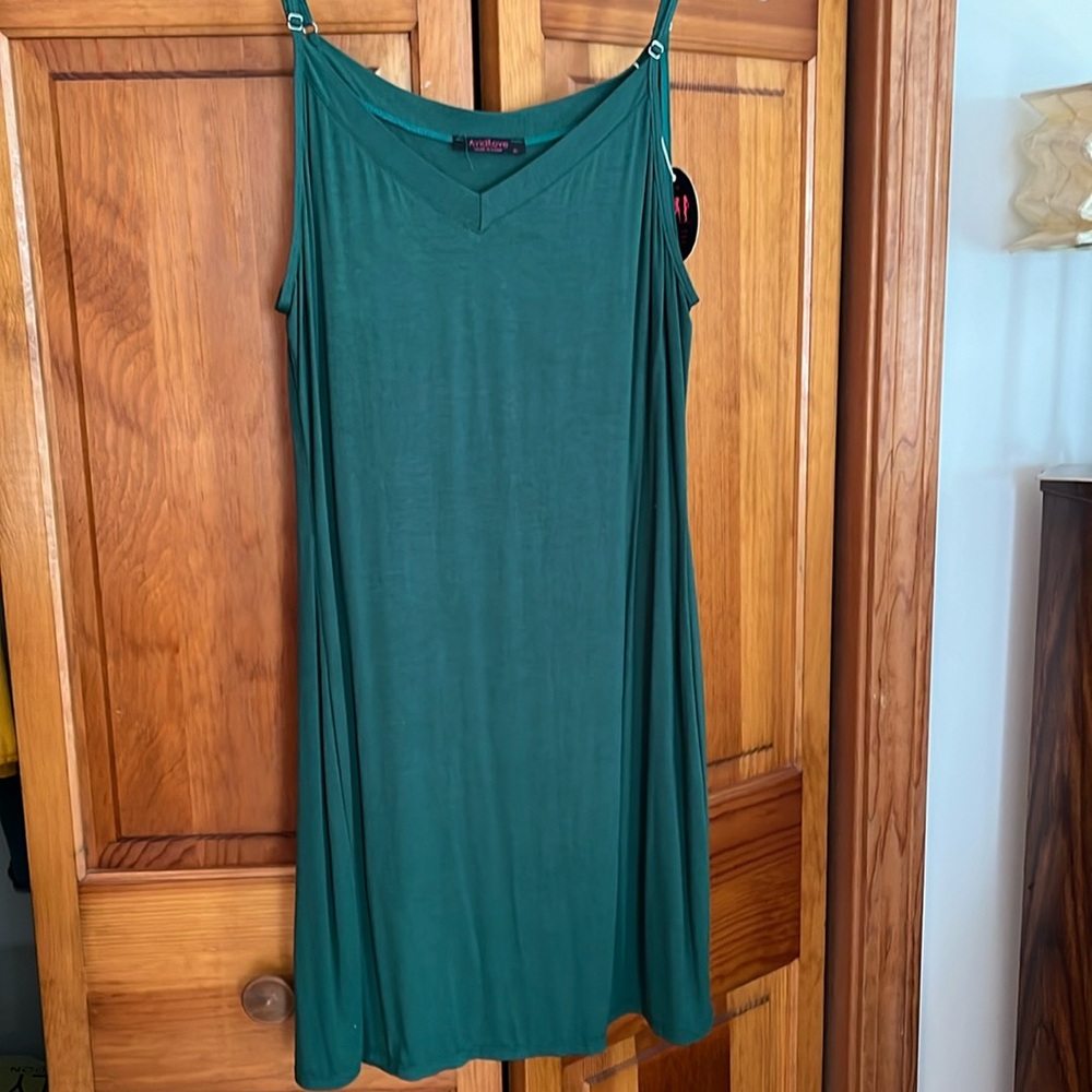 Knit slip dress